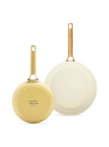 GREENPAN Pfannen-Set Padova Reserve (CC008486-001) 20+26cm Set in gelb