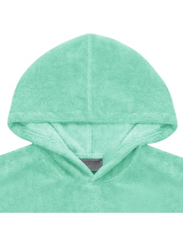 normani Kinder langarm Poncho Pichilemu in Minze