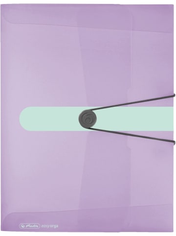 Herlitz Sammelbox PP A4 flieder transparent to go
