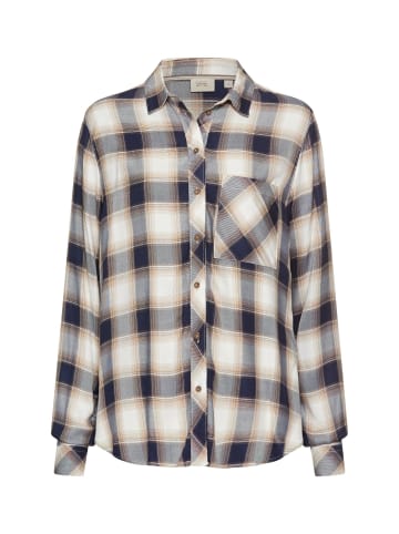 Camel Active Bluse aus reiner Viskose in Milchweiß