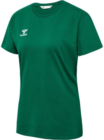 Hummel T-Shirt "Hmlgo 2.0 T-Shirt S/S Woman" in Grün