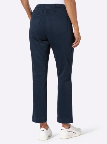 WITT WEIDEN Twill-Jeans in dunkelblau