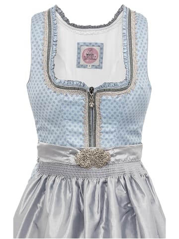 MarJo Dirndl KIMBA in blau-silber