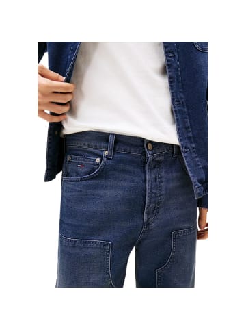 Tommy Hilfiger Blau Recycelte Baumwolle Relaxed-Fit-Jeans