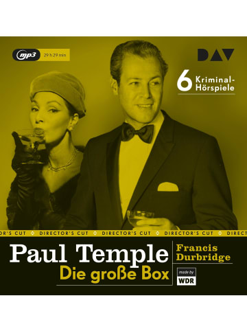 Der Audio Verlag Paul Temple - Die große Box | Die Original-Radiofassungen mit René Deltgen,...