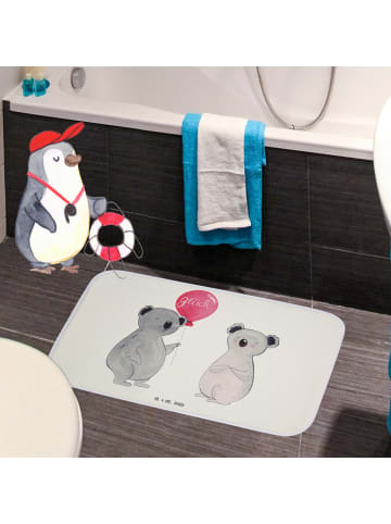 Mr. & Mrs. Panda Badematte Koala Luftballon ohne Spruch in Weiß