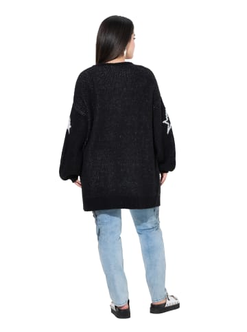 Angel of Style Strickjacke in schwarz