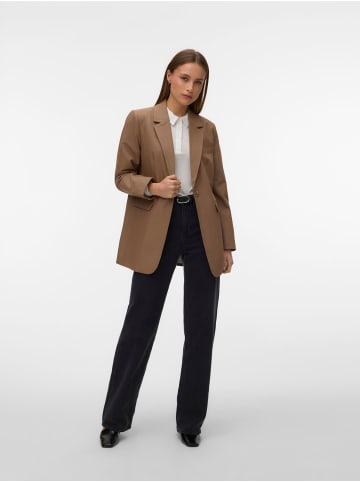 Vero Moda Blazer in Brown Lentil