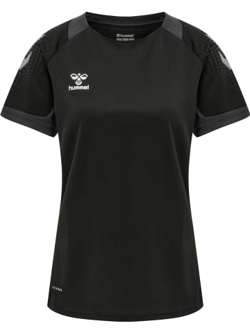 Hummel Hummel T-Shirt Hmllead Multisport Damen Feuchtigkeitsabsorbierenden Leichte Design in BLACK