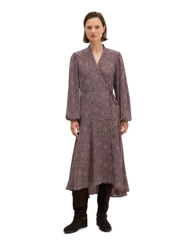 Marc O'Polo Wickelkleid A-Shape in Dark Red