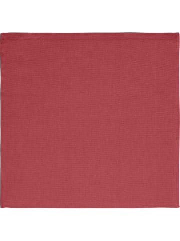 REDBEST Serviette 8er-Pack Tulsa in rot/burgund