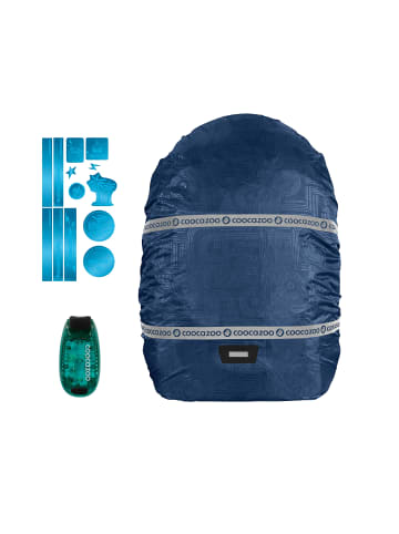 Coocazoo Regen- und Sicherheits-Set, 3-teilig in Blue
