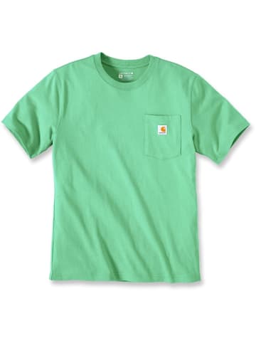 CARHARTT  T-Shirt "WW Pocket 103296" in Grün