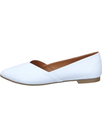 Piazza Klassische Ballerinas, Slipper in weiß