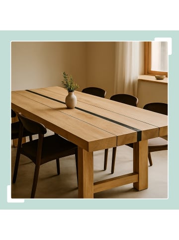 relaxdays 3 x Gratleiste in Schwarz - 70 cm