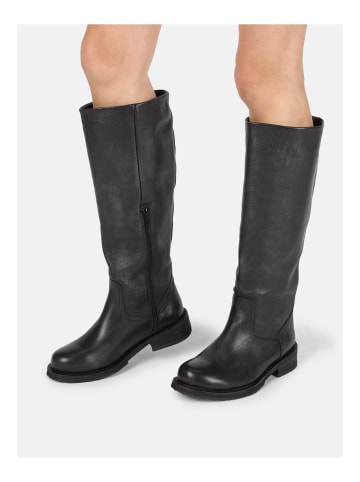Felmini Wide Fit Stiefel in Dunkelgrau