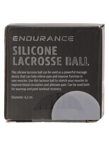 Endurance Massageball Silikon Ball in 1012 Charcoal Gray