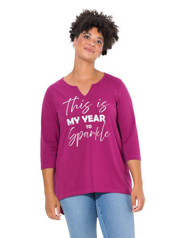Janet & Joyce Shirt in fuchsia pink