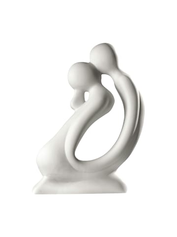 GILDE Francis Paar "Der Kuss" in Creme - H. 42 cm - B. 30 cm