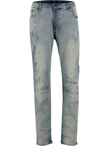  Cayler & Sons Trouser in distressed light blue/white