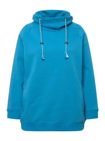 Ulla Popken Sweatshirt in aqua