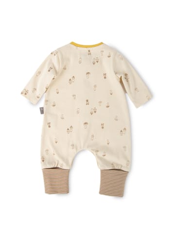 Sigikid Overall mit Klappbündchen Classic Baby in beige