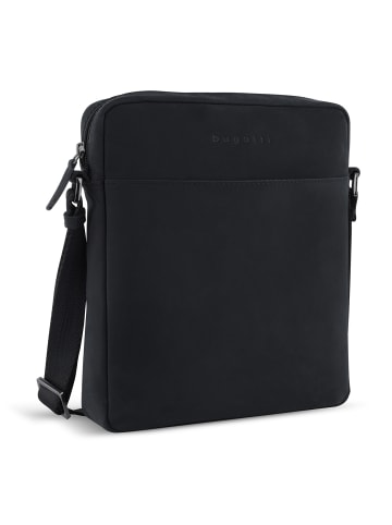 Bugatti Luca Umhängetasche Leder 23 cm schwarz