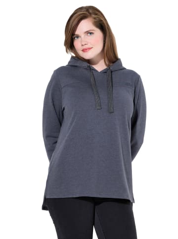 Ulla Popken Sweatshirt in asphaltgrau