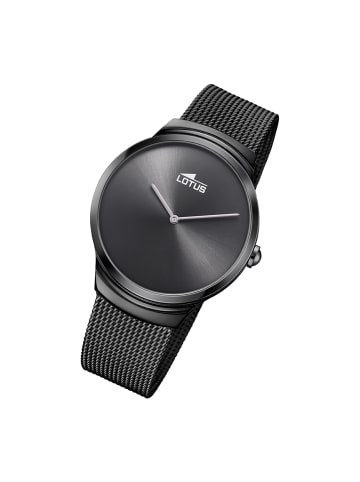 Lotus Analog-Armbanduhr Lotus Minimalist schwarz mittel (ca. 39mm)