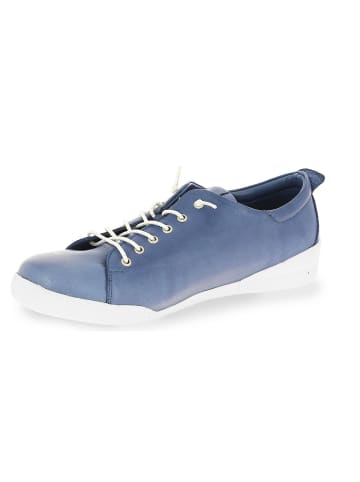 sheego Schnürschuhe in jeansblau