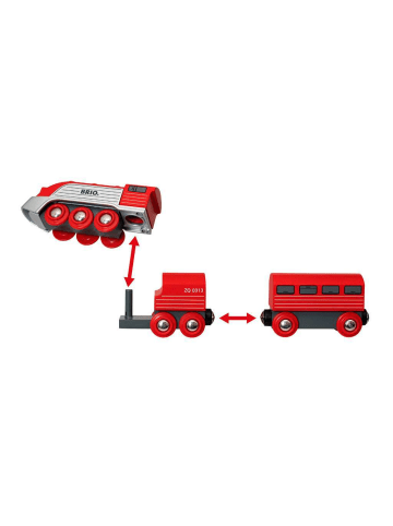Brio Brio BRIO World - Highspeed-Dampfzug in bunt