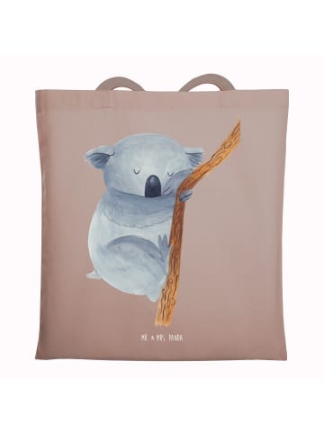 Mr. & Mrs. Panda Uni Tasche Koalabär ohne Spruch in Braun Pastell