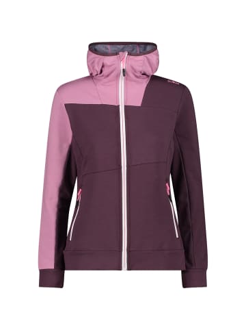 Campagnolo Jacke Woman Jacket Fix Hood in Pflaume