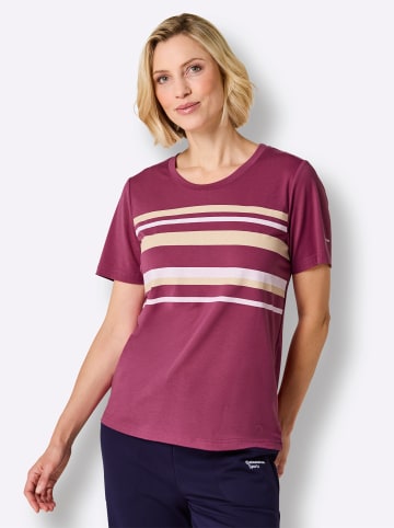 WITT WEIDEN Funktions-Shirt in erika-zitrone-gestreift