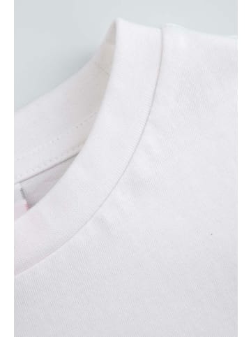MOKIDA T-shirt mit kurzen Ärmeln in weiß