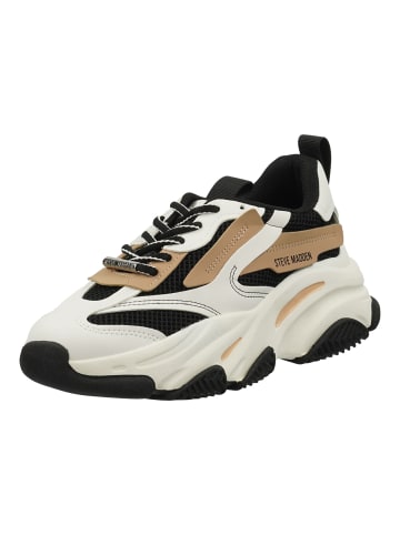 Steve Madden Sneaker in Schwarz/Beige