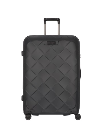 Stratic Leather & More 4 Rollen Trolley 75 cm matt black