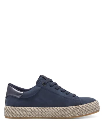 Tamaris Plateau Sneaker in Blau