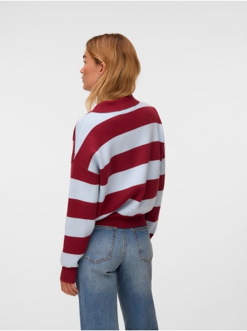 Vero Moda Strickpullover in Biking Red
