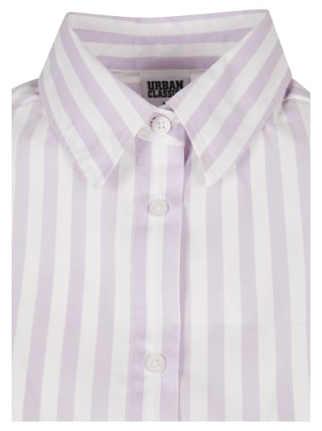 Urban Classics Long Sleeve Shirt in white/lilac