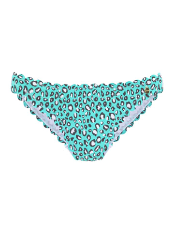 LASCANA Bikini-Hose in mint-bedruckt