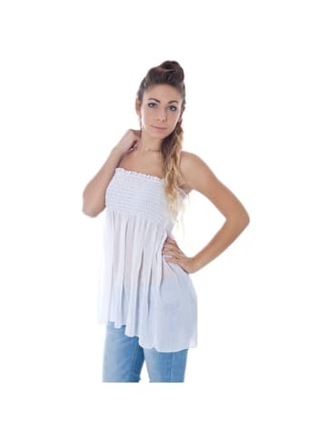 Phard Weiß Polyester Damen Intim Tank Top