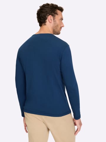 WITT WEIDEN Langarm-Shirt in dunkelblau