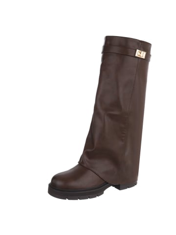 Ital-Design High Heel in Braun