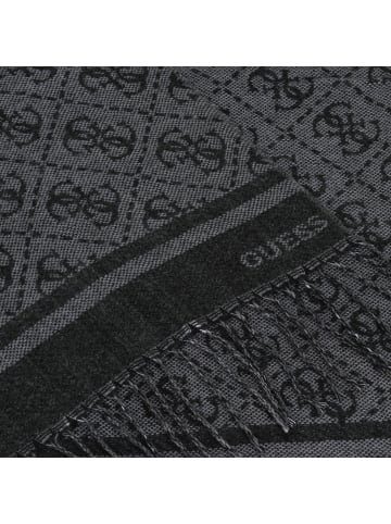 Guess Mito Schal 175 cm in black-grey