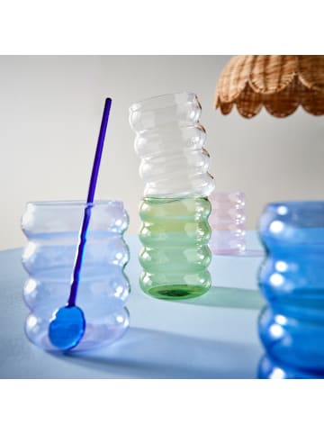 Butlers Trinkglas HOOP 6er-Set in Flieder