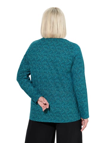 Ulla Popken Longshirt in meerblau