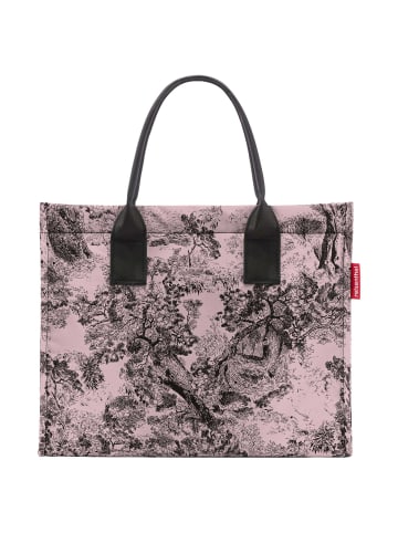Reisenthel Daily Shopper - Shopper 42 cm (smiley grey) in jacquard rose