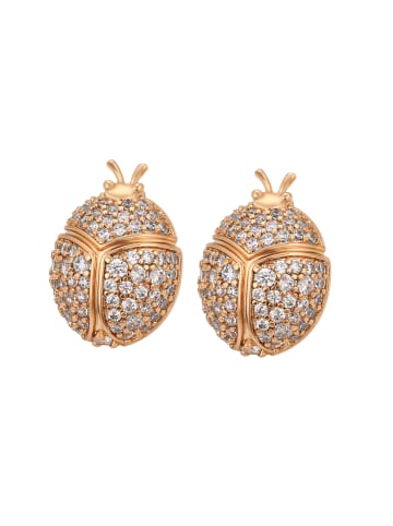 faina Women Stud Earrings in Rose Gold