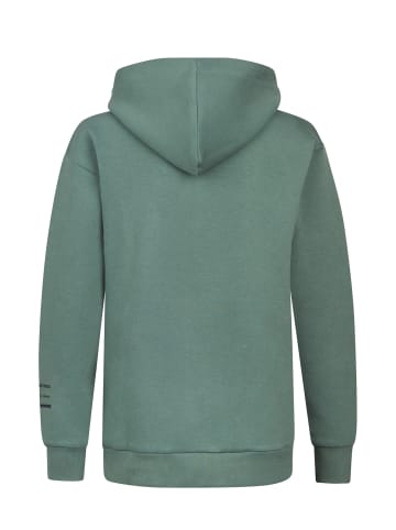 Petrol Industries Hooded Zip Sweater Siskiyou in Grün